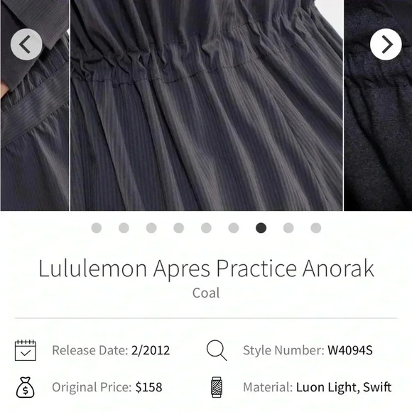 Lululemon apres practice anorak - Picture 9 of 16